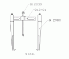 EXTRACTOR FORZA SERIE 9100 DE 2 PATAS